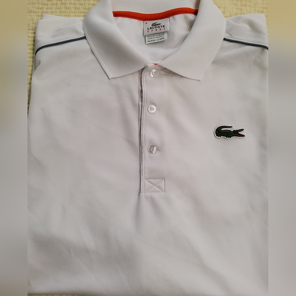 Lacoste Sport Polo Shirt Size 8